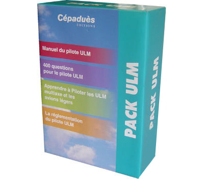 Pack ULM - Manuel du pilote - 4 ouvrages