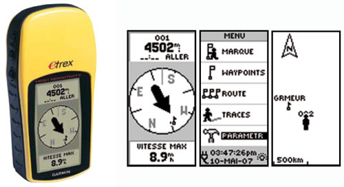 GPS Garmin eTrex H