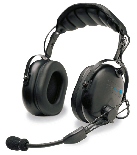 Casque Flightcom 4DLX avion livr� avec sacoche