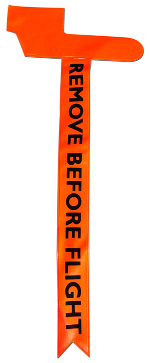Cache pitot Remove Before Flight