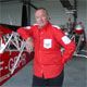 Chemise pilote + O rouge homme brod�e PILOTE