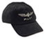 Casquette noire en coton