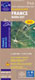 Carte plastifi�e OACI 2008 France Nord Est - ref IGN 946