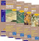 Lot des 4 cartes IGN OACI 2008 version plastifi�e