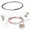 Harnais de câble pour VHF Becker AR62XX et casque standard