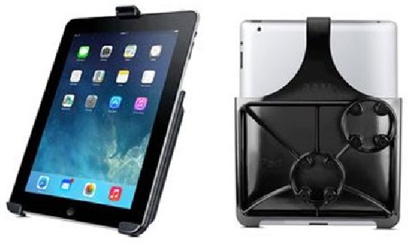 Berceau spécifique RAM Mount pour iPAD 2 à 4 Berceau spécifique RAM Mount pour iPAD 2 à 4