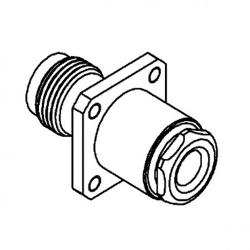 Connecteur TNC, femelle, droit, à souder RG-58, RG-142, RG-400