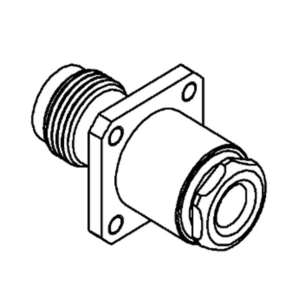 Connecteur TNC, femelle, droit, à souder RG-58, RG-142, RG-400