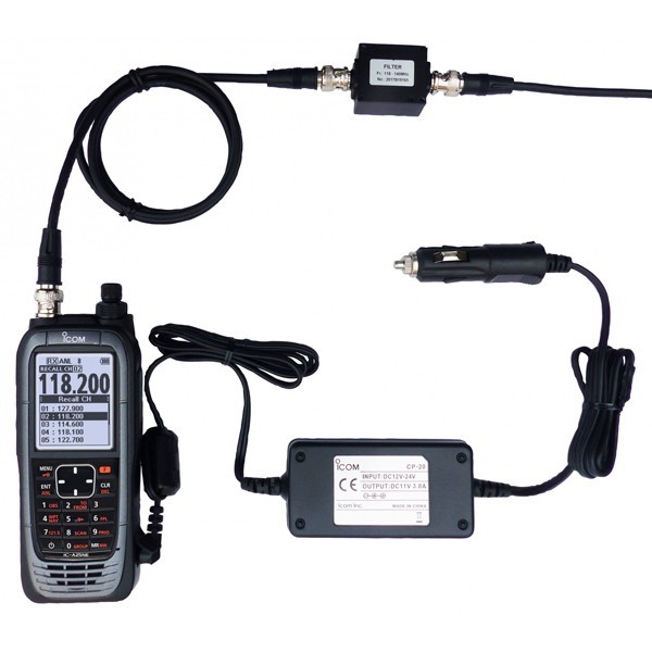 VHF portable ICOM IC-A25CEFR certifiée