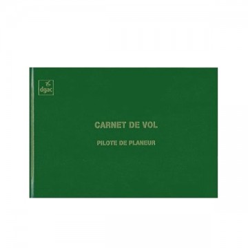 Carnet de vol de pilote de planeur Carnet de vol de pilote de planeur