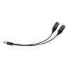 Adaptateur Pilot PA76US Double-Jacks vers Nato US