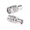 Adaptateur TNC mâle nickelé - BNC femelle