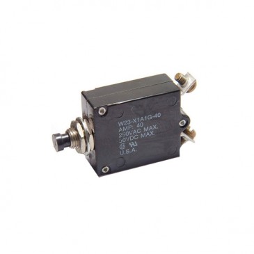 Breaker d'alimentation Tyco Electronics série W23-X1A1G