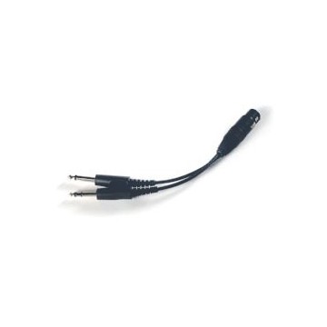 Adaptateur Pilot PA81S Connecteur Airbus vers Double-Jacks Adaptateur Pilot PA81S Connecteur Airbus vers Double-Jacks