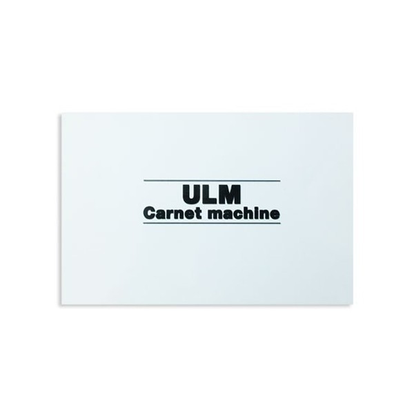 Carnet d'entretien machine ULM