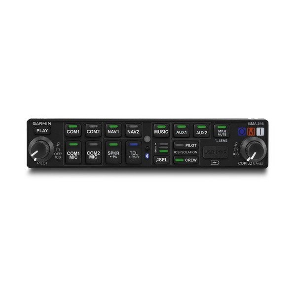 Panneau audio Garmin GMA 345