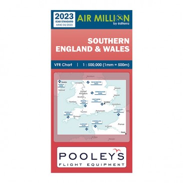 Carte VFR Air Million Southern England & Wales 2023