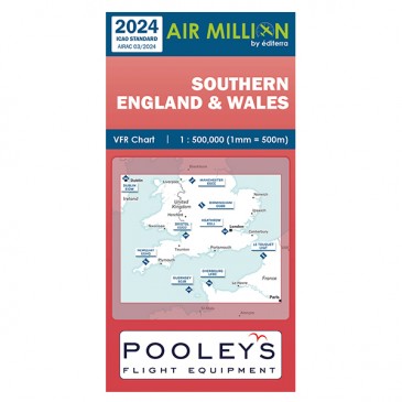 Carte VFR Air Million Southern England & Wales 2024