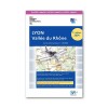 Carte VFR SIA 2024 au 1:250 000 - Lyon, Vallée du Rhône