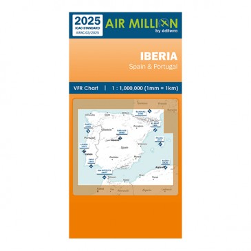 Carte VFR Air Million Iberia 2025