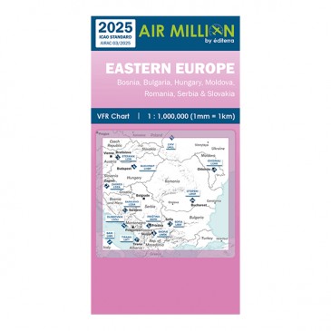 Carte VFR Air Million Eastern Europe 2025