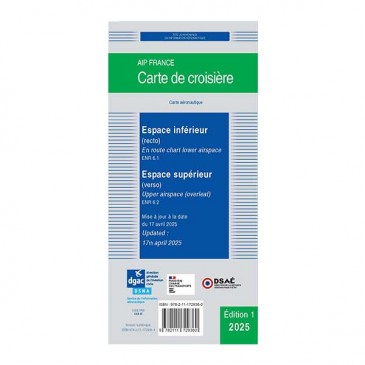Carte de croisière SIA - Espace inférieur/Espace supérieur 2025