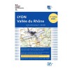 Carte VFR SIA 2024 au 1:250 000 - Lyon, Vallée du Rhône