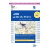 Carte VFR SIA 2024 au 1:250 000 - Lyon, Vallée du Rhône