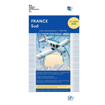 Carte SIA "million" France Sud 2025 - 2e édition