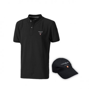 Ensemble casquette + polo Design 4 Pilots 