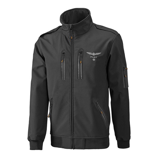 Veste Design4Pilots Softshell technique + gilet haute visibilité