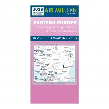 Carte VFR Air Million Eastern Europe 2026