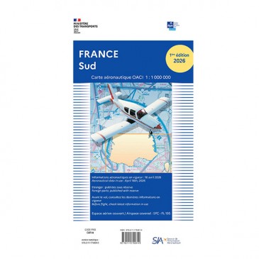 Carte SIA "million" France Sud 2026 - 1e édition