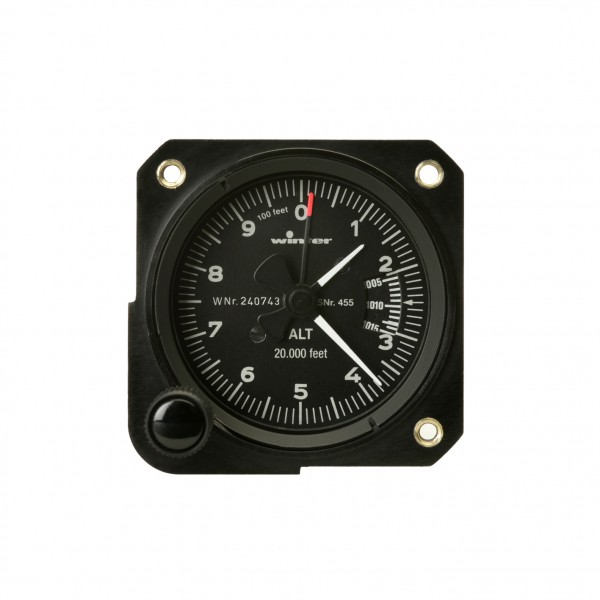 Altimètre Winter 4-FGH-10 en mètres