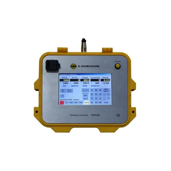 Télécommande Tactile pour ADTS, pilotage des bancs pitot statique D.Marchiori