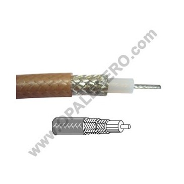 Câble coaxial RG 400 MIL-C-17 (au  mètre)