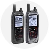 Radios VHF portables pour avions et ULM